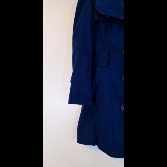 ARDEN B XS Wool Royal Blue Coat - Picture 4 of 7